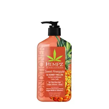 HEMPZ Кондиционер для объёма ананас и медовая дыня / Sweet Pineapple & Honey Melon Herbal Volumizing Conditioner 500 мл