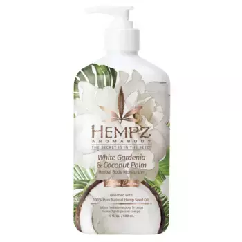 HEMPZ Молочко для тела Белая Гардения и Кокос / White Gardenia & Coconut Palm Herbal Body Moisturizer 500 мл