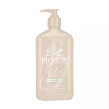 HEMPZ Молочко для тела, коа и сладкий миндаль / Koa & Sweet Almond Smoothing Herbal Moisturiser 500 мл