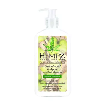 HEMPZ Молочко для тела, сандал и яблоко / Sandalwood & Apple Herbal Body Moisturizer 500 мл