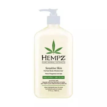 HEMPZ Молочко увлажняющее для тела Чувствительная кожа / Sensitive Skin Herbal Moisturizer 500 мл