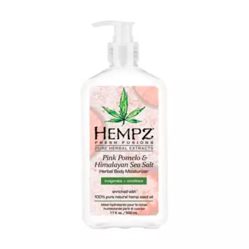 HEMPZ Молочко увлажняющее для тела, помело и гималайская соль / Pink Pomelo & Himalayan Sea Salt Herbal Body Moisturizer 500 мл