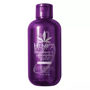 HEMPZ Скраб для тела Hempz Ежевика и Лемонграсс / Hempz Beauty Blackberry & Lemongrass Scrub 235 мл