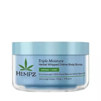 HEMPZ Скраб для тела Тройное увлажнение / Triple Moisture Herbal Body Scrub 176 г