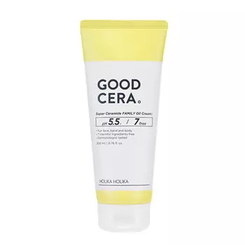 HOLIKA HOLIKA Крем универсальный интенсивно увлажняющий для лица и тела Гуд Кера Супер Фэмили / Good Cera Super Ceramide Family Oil Cream 200 мл
