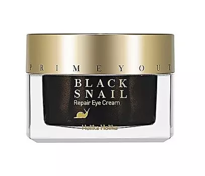 HOLIKA HOLIKA Крем восстанавливающий с экстрактом черной улитки для глаз Прайм Йос Блэк Снэйл / Prime Youth Black Snail Repair Eye Cream 30 мл