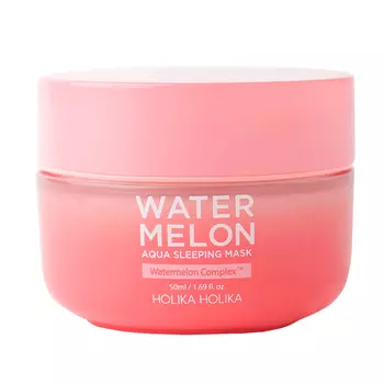 HOLIKA HOLIKA Маска ночная увлажняющая для лица с экстрактом арбуза / Water Melon Aqua Sleeping Mask 50 мл