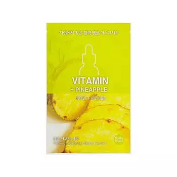 HOLIKA HOLIKA Маска тканевая увлажняющая Ампул Эссенс, витамины / Ampoule Essence Mask Sheet Vitamin 18 мл