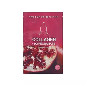 HOLIKA HOLIKA Маска тканевая увлажняющая Ампул Эссенс, коллаген / Ampoule Essence Mask Sheet Collagen 18 мл
