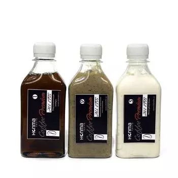 HONMA TOKYO Набор для кератинового выпрямления д/ жестких волос (шампунь 200 мл, кератин 200 мл, маска 200 мл) Coffee Premium All Liss