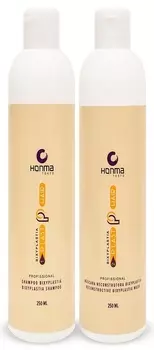 HONMA TOKYO Набор для выпрямления и восстановления славянских волос / PLAST HAIR bixyplastia 2*250 мл