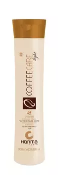HONMA TOKYO Шампунь бессолевой восстанавливающий для укрепления ломких и непослушных волос / Coffee Care Light 1000 мл