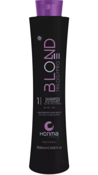 HONMA TOKYO Шампунь матизатор для светлых и седых волос / Nutriblond Solution 1000 мл