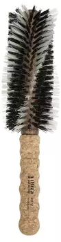 IBIZA HAIR Щетка круглая, закрученная, гибридная для укладки волос, диаметр 65 мм (пробка)