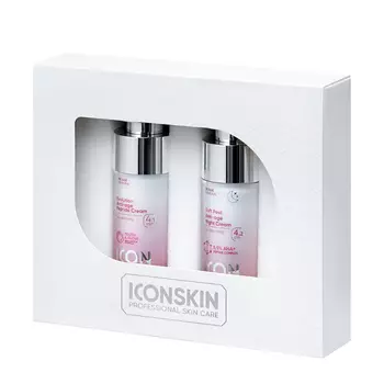 ICON SKIN Набор средств для антиэйдж ухода за всеми типами кожи № 4, 2 средства / Re Age Renewal