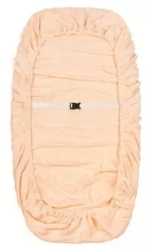 IGROBEAUTY Чехол махровый на кушетку, персик 90*215 см