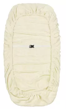 IGROBEAUTY Чехол махровый на кушетку, слоновая кость 90*215 см