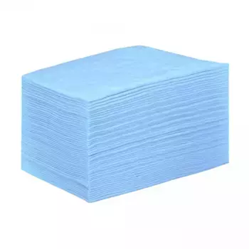 IGROBEAUTY Простыня 90*200 см 18 г/м2 SMS, цвет голубой 50 шт