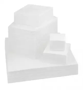 IGROBEAUTY Салфетка 10*10 см 50 г/м2 вафельная, цвет белый 100 шт