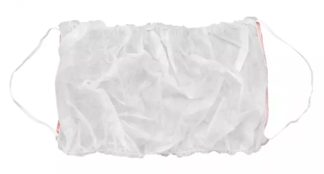 IGROBEAUTY Топик с открытой спиной, на двух резинках, цвет белый 10 шт