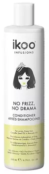 IKOO Кондиционер разглаживающий для волос Нет кудрей, нет драммы / Conditioner No Frizz, No Drama 250 мл