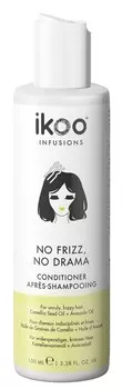 IKOO Кондиционер разглаживающий для волос Нет кудрей, нет драммы / Conditioner No Frizz, No Drama 100 мл