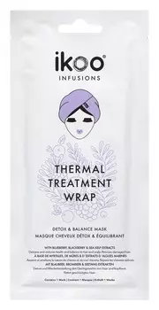 IKOO Маска шапочка для волос Детокс и баланс / Thermal Treatment Wrap Detox &amp; Balance 35 г