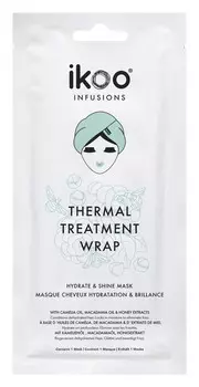 IKOO Маска шапочка для волос Увлажнение и блеск / Thermal Treatment Wrap Hydrate &amp; Shine 35 г