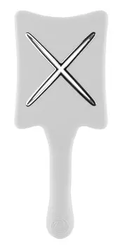 IKOO Расческа для волос / ikoo paddle X pops platinum white