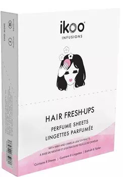IKOO Салфетки парфюмированные для устранения неприятного запаха с волос / Hair Fresh-Ups Perfume Sheets 8*5 г