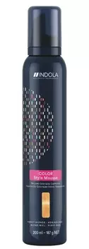 INDOLA Мусс оттеночный для укладки волос, медовый русый / Color Style Mousse 200 мл
