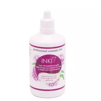 INKI Гель регенерирующий для кожи головы с экдисом и кератином / Regenerating gel to care for the scalp with ekdys and keratin 100 мл