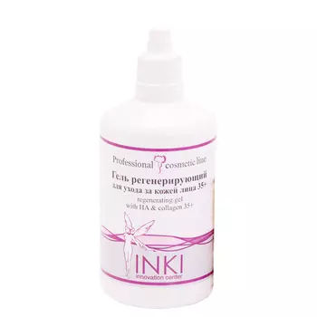 INKI Гель регенерирующий для ухода за кожей лица 35+ / regenerating gel with HA &amp; collagen 35+ 100 мл