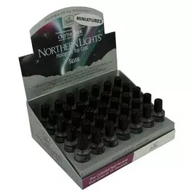 INM Сушка-закрепитель лака голографическая, серебро / Northern Lights Silver 3,5 мл