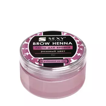 INNOVATOR COSMETICS Паста для бровей розовая / SEXY BROW HENNA 15 гр
