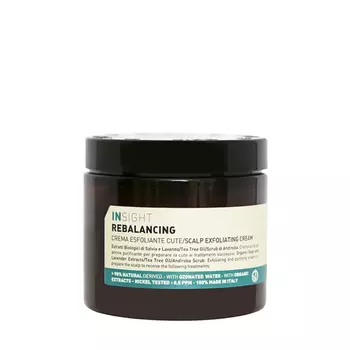 INSIGHT Крем-скраб очищающий для кожи головы / REBALANCING 180 мл