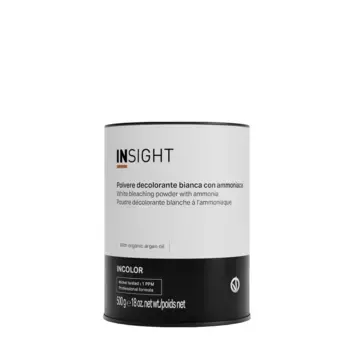 INSIGHT Порошок белый обесцвечивающий с маслом арганы / WHITE BLEACHING POWDER 500 гр