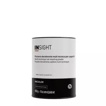 INSIGHT Пудра обесцвечивающая многофункциональная с маслом амаранта и арганы 450 гр