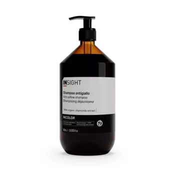 INSIGHT Шампунь для нейтрализации желтого оттенка волос / ANTI-YELLOW 900 мл