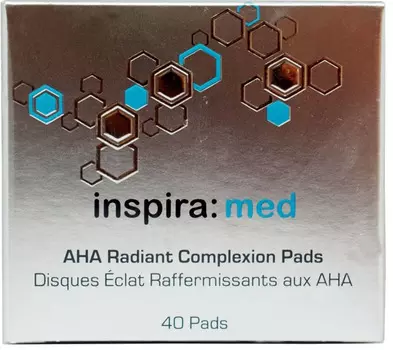 INSPIRA COSMETICS Диски-спонжи с AHA-кислотами для обновления и сияния кожи / INSPIRA MFA Expert+ 40 шт