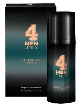 INSPIRA COSMETICS Крем-лифтинг успокаивающий 24-часового действия для лица / 4 Men Only 50 мл