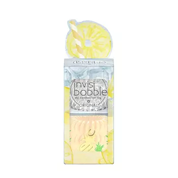 INVISIBOBBLE Набор резинок для волос / ORIGINAL Happy Hour Just Pine 2 х 3 шт