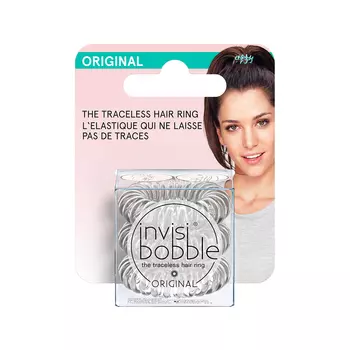 INVISIBOBBLE Резинка-браслет для волос с подвесом / invisibobble ORIGINAL Crystal Clear