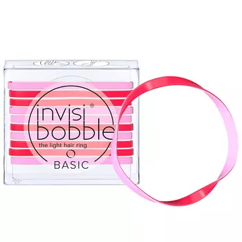 INVISIBOBBLE Резинка для волос / BASIC Jelly Twist 10 шт