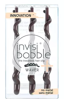 INVISIBOBBLE Заколка для волос с подвесом / WAVER PLUS Pretty Dark