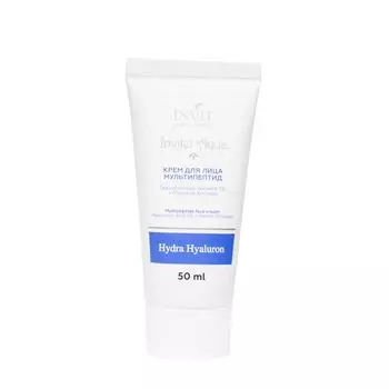INVIT Крем для лица мультипептид с гиалуроновой кислотой 3% и морской хитозан / Hyalur Multipeptide face cream 50 мл