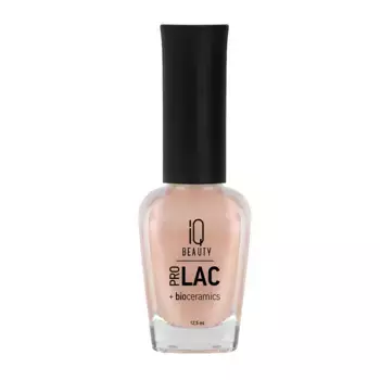 IQ BEAUTY 062 лак для ногтей укрепляющий с биокерамикой / Nail polish PROLAC + bioceramics 12.5 мл