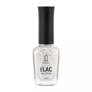 IQ BEAUTY 125 лак профессиональный укрепляющий для ногтей с биокерамикой / Nail polish PROLAC+bioceramics 12,5 мл