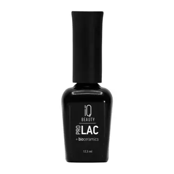 IQ BEAUTY Покрытие финишное для лака профессиональное глянцевое с шиммером / Shimmer top PROLAC + bioceramics 12.5 мл