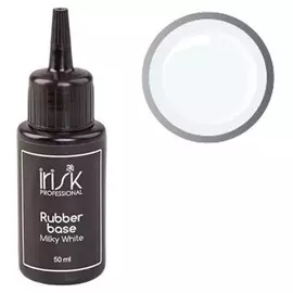 IRISK PROFESSIONAL База каучуковая камуфлирующая для ногтей, молочная / Rubber Base Milky White 50 мл